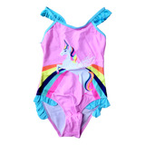 Traje De Baño Uv Para Niñas