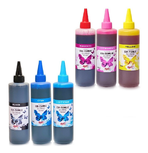 Kit 3 Tintas Alpha Ink 250ml Compatible Con T644/ T544