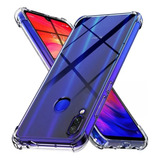 Funda Transparente Para Xiaomi Redmi Note 7 + Vidrio 9d