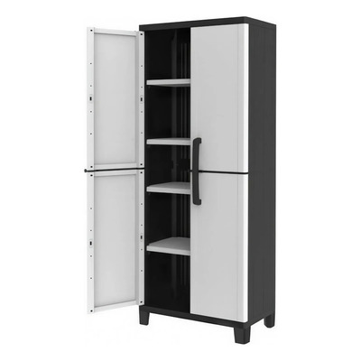 Gabinete Armario De Plástico Keter Space Winner 4 Repisas | Envío gratis