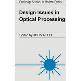 Libro Cambridge Studies In Modern Optics: Design Issues I...