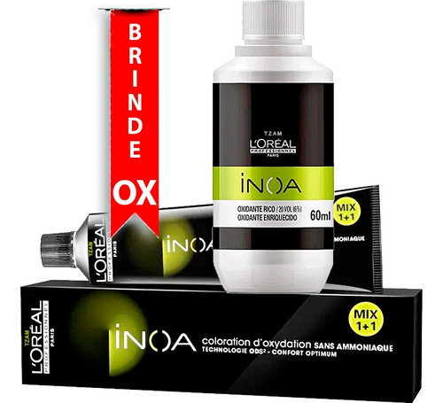 Tinta Coloração Inoa® Loreal 60g - Todas As Cores Tintura !!