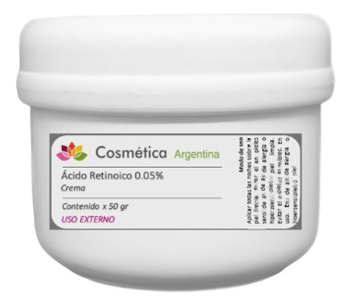 Crema Acido Retinoico 0.05 X 50 Gr Acne Cicatrices Estrias