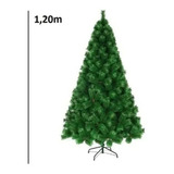 Árvore Pinheiro De Natal Luxo 1,20m 170 Galhos A0212e E