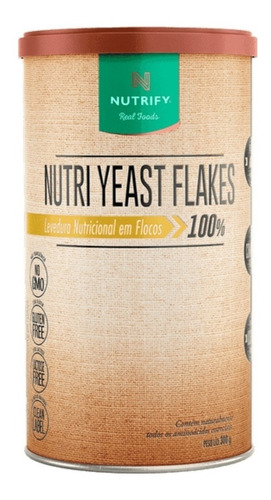 Nutritional Yeast Flakes 300g Nutrify Levedura Nutricional  