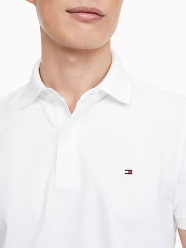 Camiseta Tommy Hilfiger Tipo Polo Slim Fit Thflex B101