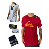 Kit 5 Camisetas Surf Camisas Multimarcas Preço Atacado