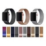 Pulseira Milanês Para Apple Watch 49mm 45mm 44mm 41mm 40mm