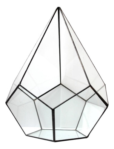 Terrario Diamante De Vidrio Técnica Vitraux Tiffany