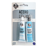 Adhesivo Epoxico Acero Líquido Gris 56gr H-full