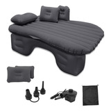 Cama Inflable Colchón De Auto Asiento Trasero + Bomba D Aire