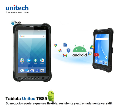 Tableta Empresarial Ip67 Unitech Tb85-0alfumd | 8  (android)