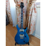 Prs Se Custom 22 Guitarra Electrica Azul Zafiro Con Funda