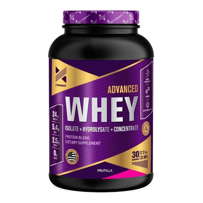 Suplemento Xtrenght Nutrition Advanced Whey sabor frutilla de 907g | Envío gratis