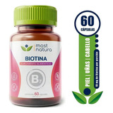 Most Natura Biotina Suplemento Alimenticio 60 Caps Sabor Sin Sabor