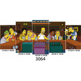 Cuadro Escalonado  Simpsons Taberna 2 3064