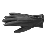 Guantes De Piel Para Hombre Afelpados Para Invierno C/cierre