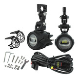 2 Faros Antiniebla Led Combinados De 40 W Para Motocicletas