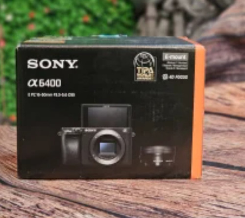 Cámara Sony Alpha A6400 Body,, 24,2 Mp, 4k, Wifi Y Bluetooth