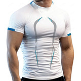 Camisetas Deportivas Secado Rápido Polera Fitness Hombre