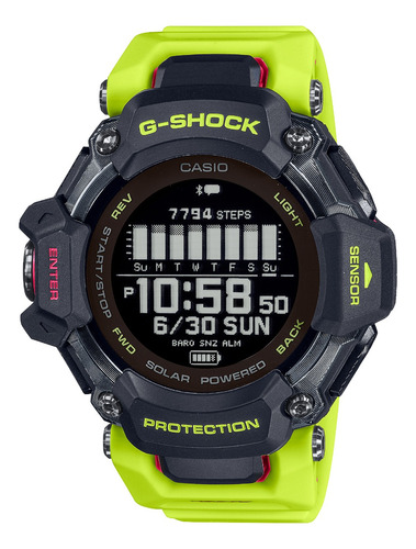 Reloj Casio Gshock Gbd-h2000-1a9 Gps Bluetooth Smartwach