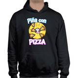 Hoodie Robolau Pizza Con Piña Streamerch
