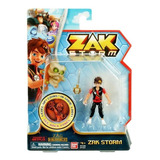Zak Storm Boneco + Moeda Level Up Bandai Zag Heroez Netflix
