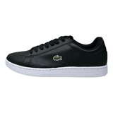 Tenis Lacoste Negro Original Mujer