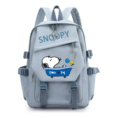 Mochila Con Estampado De Dibujos Animados Snoopy | MercadoLibre