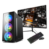 Pc Gamer Amd Ryzen 5 5600g Ram 16gb Ssd 480gb Monitor 21.5