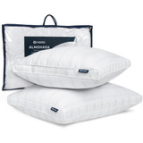 Pack 2 Almohadas Esquimal 100% Algodón Tamaño Estándar Color Blanco