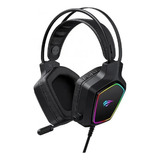 Headset Gamer Havit Gamenote H656d Rgb Preto