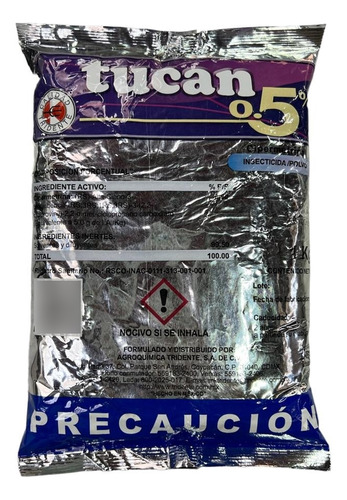 Insecticida Mata Hormigas Y Rastreros Tucan® 5 Polvo 1 Kilo