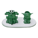 Molde Para Maceta Yoda Star Wars 10 Cm