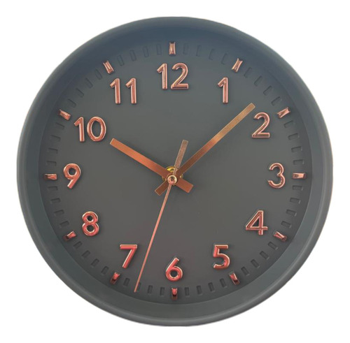 Relógio Decorativo De Parede 25cm Redondo Casa Cozinha