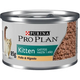 24 Latas Pro Plan Kitten - Alimento Húmedo Para Gatos