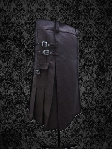 Kilt Medieval Rock Gotico Steampunk A Medida Unisex