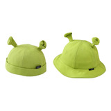 Bonitos Sombreros De Pescador Shrek Con Orejas Divertidas, C