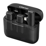 Microfono Profesional Inalámbrico Dual Ulanzi J12 Usb Para iPhone Negro