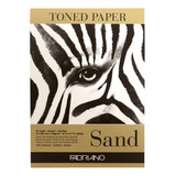 Block Dibujo Fabriano Toned Paper Sand 50h 21x29 Color Arena