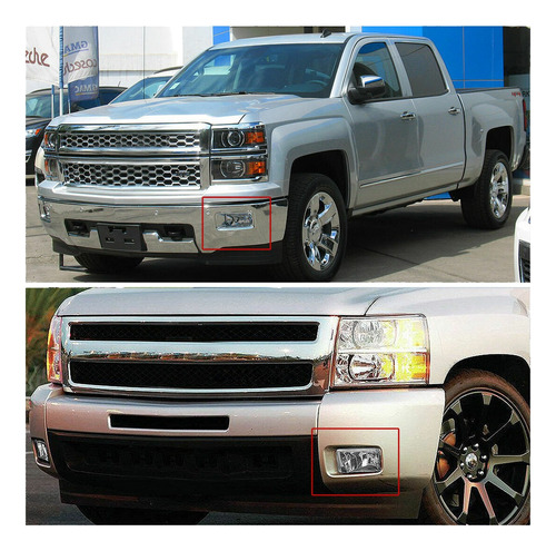 Faros Antiniebla  Chevrolet Silverado 2007 - 2013 Foto 8