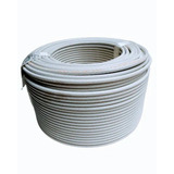 Cable Coaxial Rg6 Blanco Rollo 150 Metros Al 90%