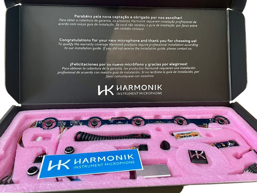 Captação Acordeon Harmonik 501-hq  Luz Led - Garantia Total!