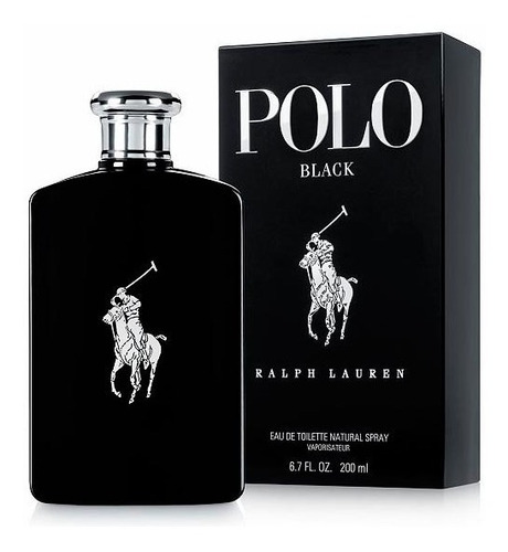 Polo Black Edt 200ml Ralph Lauren Sello Asimco 