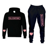 Conjunto Moletom Blackpink Juvenil/adulto Blusa+calça 14aogg