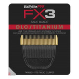 Babyliss Pro Fx3 Blade Clipper Fade Dlc/titanium Fx903g