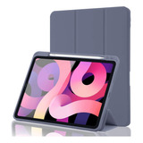 Funda iPad Air 4 Jihepocket Tríptico Soporte Lápiz Púrpura