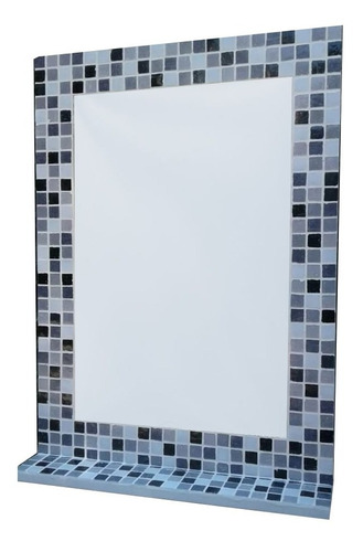 Espejo Venecitas 80x60 +estante.diseño Y Decoracion Baño.
