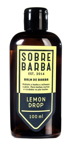 Balm De Barba Lemon Drop - Viagem - Sobrebarba