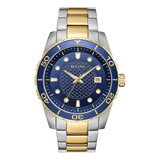 Reloj Clasico Para Hombre Bulova 98a200, 43 Mm